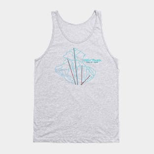 Wildcat Trail Map Tank Top